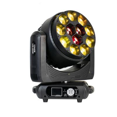 China Hot Sale High Power 12x40W LED Pixel Zoom Beam Wash LED Spot Beam Moving Head Stage Lights for sale