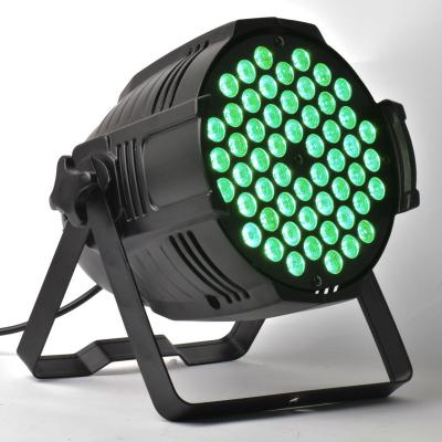 China Hotel LED PAR Light 54PCSx3W RGB 3-in-1 LED PAR Light DJ Nightclub Stage Light Indoor Outdoor for sale