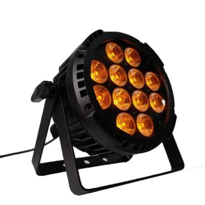 China High Quality Outdoor Stage LED Par Lights 12x10W RGBWA UV Waterproof LED Par Can Stage Lights for sale