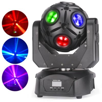 China High Quality Laser Light RGBW LED Mini Football Moving Head LED Beam Nightclub Disco Moving Head Lights Stage Football for sale