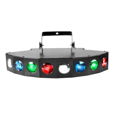 China High Quality Hot Sale Stage RGBW LED 8 Eyes Beam Effect Lights For KTV Bar DJ Disco Party Flash Lights for sale