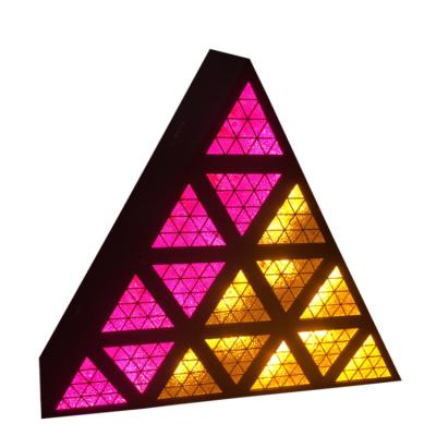 China The part etc. DJ Disco Nightclub Lighting Professional Effect Light 16x30W Hotsale LED Triangle Led Panel Lights For DJ Club Disco Party Wedding Live Show for sale