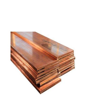 China Industry wholesale price pure copper flat bar bar c11000 pure copper luxury color for sale