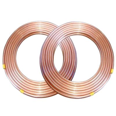 China Condition or Air Chiller 1 Inch Copper Pipe Price in India Air Conditioner Copper Pipe Malaysia High Pressure Copper Tube for sale