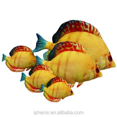 China Plush Colorful Tropical Sea Fish Stuffed Plush Soft Toys for sale