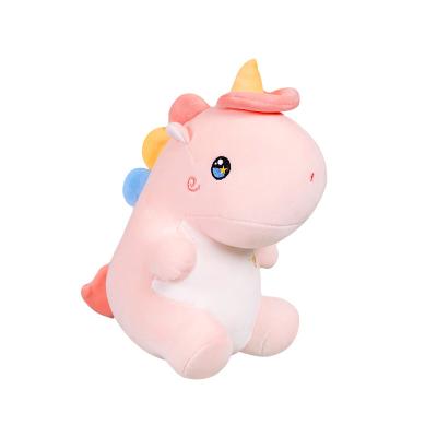 China Unicorn Plush Pillow Toys For Children Embroidery Toy Wholesale Plush Toy 30cm 40cm Unicorn Stuffed Animal Plush Toy Cartoon Bear for sale