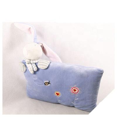 China Super Soft Comfortable Plush Baby Animal Designed Rabbit Pillow Cushion for sale