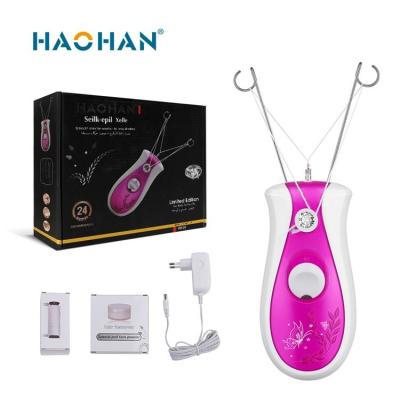 China Manufacturer Supply Women Face Portable Mini Painless Epilator 24 Years Pack 3 Order Free Sample Facial Foldable Razor First Trial for sale