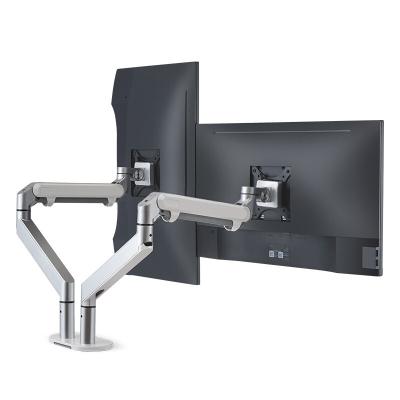 China â ‰ ¤ 87mm Premium Dual Monitor Arm Clamp Fits VESA Mount Compatible 17 Inch To 32 Inch Dual Monitor Screens for sale