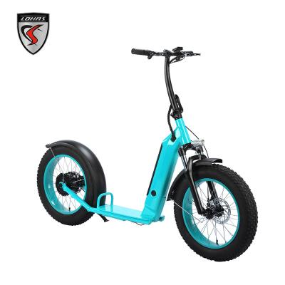 China Electric Scooter 20 Inch Fat Tire Unisex Off Road E-scooter 500W Adult Waterproof Electric Scooter for sale