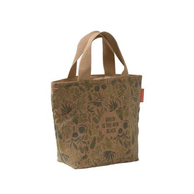 China Fashion BSCI Certification Manufacturer Eco Friendly Cork Insulated Canvas Lunch Cooler Tote Bag With Zipper for sale