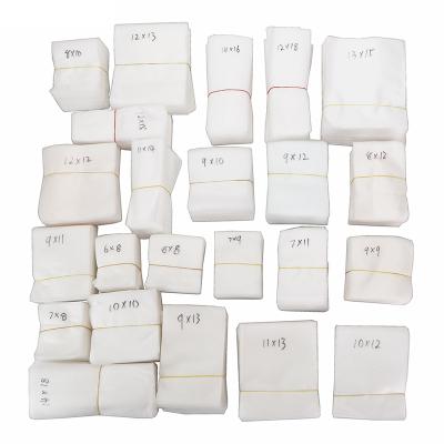 China 100Pcs Breathable Biodegradable Nonwoven Fabric Nursery Plant Grow Bags Seedling Growing Planter Planting Pots Eco-friendly Ventilate Bag for sale