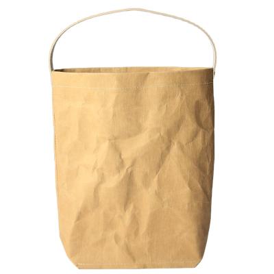 China Handled 2021 Hot Sale Reusable Shopping Bag Packaging Wine Kraft Paper Bags for sale