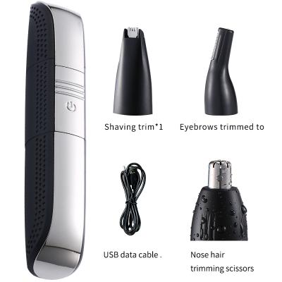 China Car 3 in1 Nose Hair Trimmer Wool Instrument Nasal Nose Hair Cut Washed Trimmer Hair Trimmer Razor Epilator Remover for sale