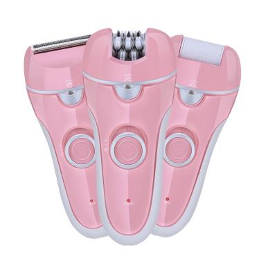 China Household Electric Rechargeable 3 in 1 Madame Hair Remover Set for sale