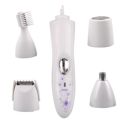 China Household Mini Rechargeable 4 in 1 Nose and Ear Hair Trimmer Tool Kit for sale