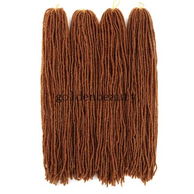 China Synthetic Hair Dreadlock Hair Extensions For Women Crochet Twist Braids Hair Bundles for sale