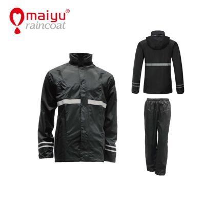 China Bachelor's Maiyu Hangzhou Rainwear One-piece Raincoat Rain Jacket Men's Rain Suit Customized for sale