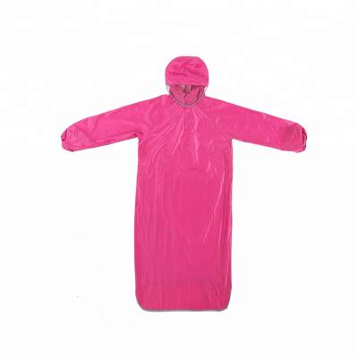 China Bachelor Raincoats Simple Install Stripe Waterproof Jacket Long Resistant Raincoat for sale