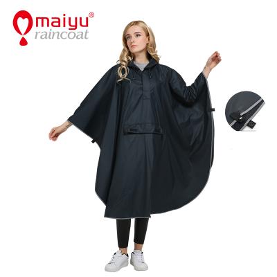 China Reusable Coat Durable Multifunctional Rain Poncho Thicken Running Rain Repellent Coat For Hiking for sale