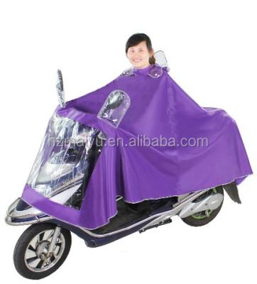 China Stylish Polyester Women's Extra Large E-scooter Rain Poncho for sale