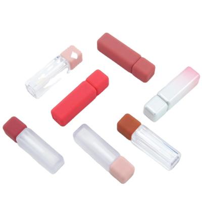 China New 2022 Cosmetic Rubber Customizes Style Hot To Increase Lip Gloss Tube Packaging Matte Lip Gloss High Grade Material Hollow Tubes for sale