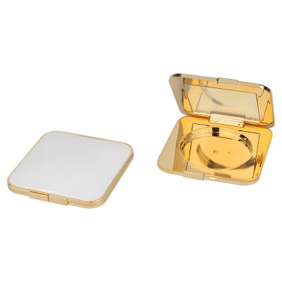 China HUAYI Materials OEM Recycled Eyeshadow Packaging Square Eyebrow Powder Palette Private Label Brand Eyeshadow Case Empty Pans for sale