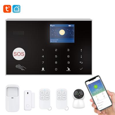 China Factory Hot Sale 4g/3g Wifi GM/M Smart Home Security Tuya Alarm System Radio Anti Theft For Home for sale