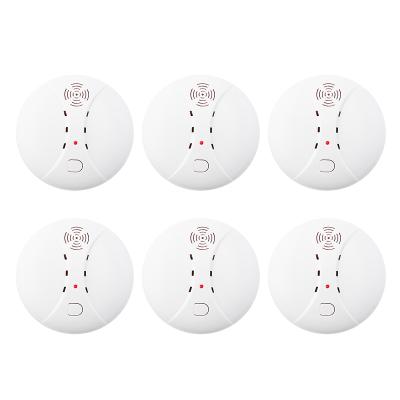 China Professional Fire Alarm Remote Control Sensor/Wireless Smoke Detector for Smart Home Automation Security Fire Alarm for sale