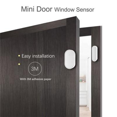 China 433mhz Wireless Room Sensor Smart Mini Alarm Sensor Door&Window Device for Home Security Alarm System APP Remote Control for sale