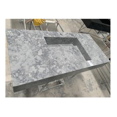 China wholesale provides beautiful production special design stone marble quartz slab manufacture for sale