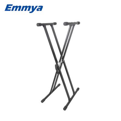 China UK032 Steel Foldable Double X Music Keyboard Stands Separate Keyboard Custom Stand for sale