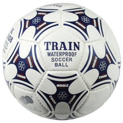 China Outdoor And Durable Football Train Indoor Futsal Design Popular Size 5 PU K2008 Waterproof Hand Stitched Football for sale