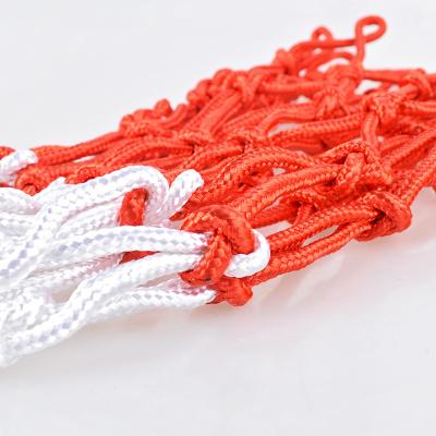 China Good Quality Chained Official Size PU Hand Made Custom All Pantone Color Basketball Net for sale