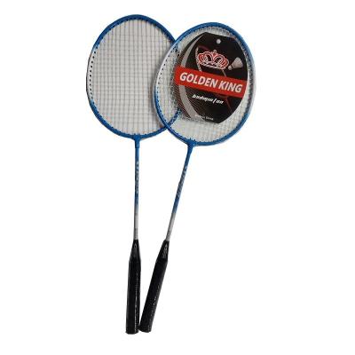 China Eastic & Wholesale cheap price alloy steel badminton rackets durable one pair badminton racket custom made badminton racket for sale