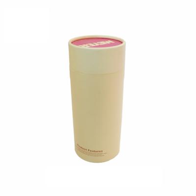 China Recyclable Custom Kraft Paper Tube For Candy Chocolate Gift Tube Packaging for sale