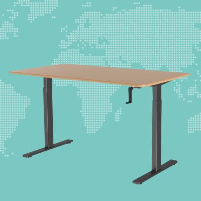 China Motor Adjustable Height Table (Height) Table Student Office Furniture Manual Standing Standing Desk zu verkaufen