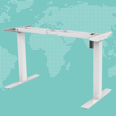 China 2 Stage Electric Single Motor Height Adjustable (Height) Table Stand Mechanism Ergonomic Desk View For Office Standing Desk zu verkaufen