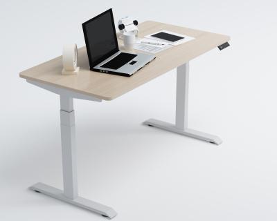 中国 Factory direct supply adjustable modern office double motors (height) electric desk table frame 販売のため