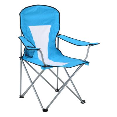 China Outdoor Fishing BBQ Chair Modern Moving Material Light Breathable With Net Folding Camping Chair for sale