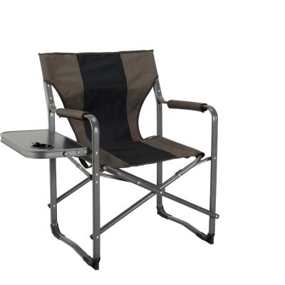 China (Height)Adjustable Outdoor Cheap Lightweight Durable Metal Folding Director Makeup Chair for sale