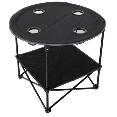 China China Factory Modern Vendor Foldable Roll Table Metal Camping Table for sale