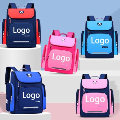 China Custom seller private logo factory waterproof school bags factory boy girl children kindergarten waterproof backpack for sale