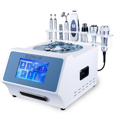 China Portable Mesotherapy RF Lift Spa Electroporation Anti Aging Needle Free Dye Removal Face Machine for sale