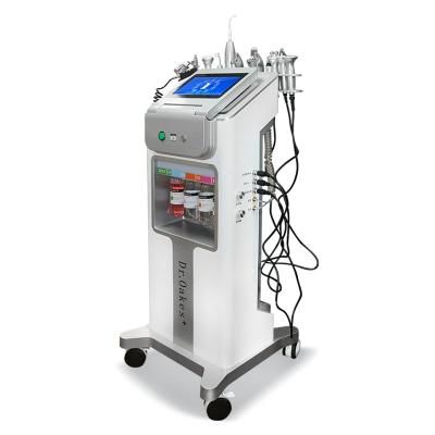 China Skin Tightening Facial Capsules Peel Oxygen Jet Therapy Facial Rejuvenation Salon Equipment Skin Machine for sale