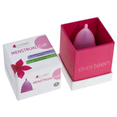 China Recyclable Custom Reusable Silicone Menstrual Cup Menstrual Cup Gift Box for sale