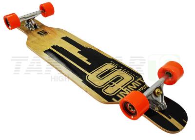 China Maple & Bamboo 8 Ply100% Canadian Long Board Skateboard Manufacturer Longboard Skate Board for sale