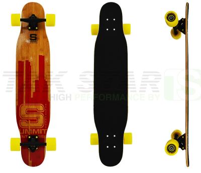 China Bamboo+ Professional Maple Cruiser Skateboard Bamboo Longboards Complete for sale