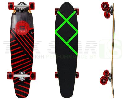 China Adult Longboards Maple Longboards Canadian Mini Cruiser Skate Board Wooden Longboards for sale