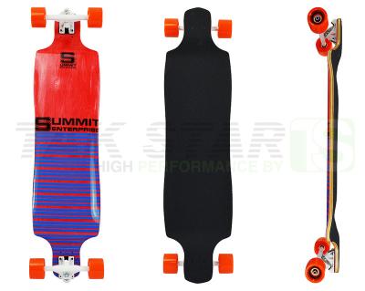 China Quality Adult Height 39Inch Drop Down Longboards Achieved Made From Canadian Maple, Electric Longboards for sale